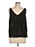 Ann Taylor LOFT Outlet 100% Polyester Black Sleeveless Blouse Size L - photo 1