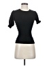 T Tahari Black Short Sleeve Turtleneck Size XS - photo 1