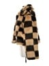 12th Tribe 100% Polyester Animal Print Brown Faux Fur Jacket Size S - photo 5