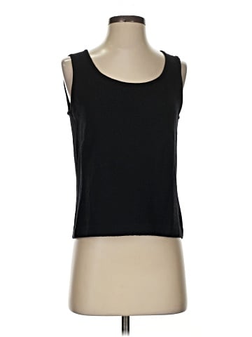St. John Caviar Sleeveless Top (view 1)