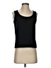 St. John Caviar Black Sleeveless Top Size P (petite) - photo 1