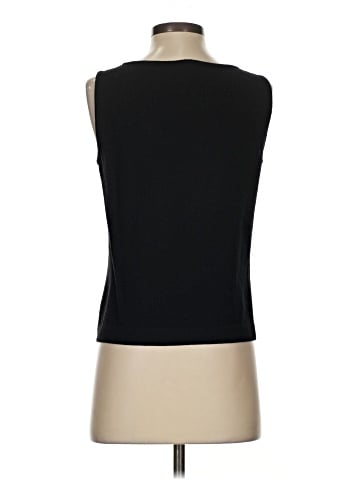St. John Caviar Sleeveless Top (view 2)