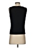 St. John Caviar Black Sleeveless Top Size P (petite) - photo 2