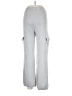 Pink Rose 100% Recycled Polyester Gray Casual Pants Size L - photo 2