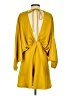 ASOS Design 100% Polyester Yellow Cocktail Dress Size 2 - photo 2