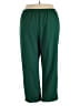 Alfred Dunner 100% Polyester Solid Green Casual Pants Size 20 - photo 2