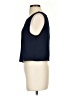 Roylamp 100% Polyester Blue Sleeveless Top Size S - photo 5