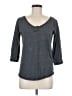 Gap Gray 3/4 Sleeve Top Size M - photo 1