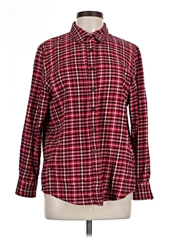 Lands' End Long Sleeve Button-Down Shirt (view 1)