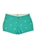 Old Navy 100% Cotton Hearts Teal Shorts Size 6 - photo 1