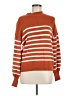 Zesica Stripes Orange Pullover Sweater Size M - photo 1
