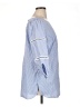 Talbots 100% Cotton Blue 3/4 Sleeve Blouse Size 1X - photo 4