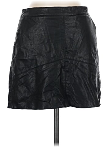 Lulus Faux Leather Skirt (view 1)