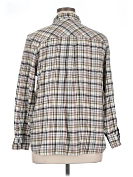 Ann Taylor LOFT Long Sleeve Button-Down Shirt (view 2)