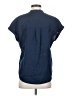Not Monday Blue Short Sleeve Blouse Size S - photo 2