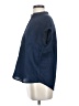 Not Monday Blue Short Sleeve Blouse Size S - photo 5