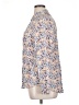 BeachLunchLounge Floral Blue Long Sleeve Blouse Size XL - photo 5