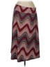 Cato Chevron-herringbone Burgundy Casual Skirt Size L - photo 1