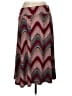 Cato Chevron-herringbone Burgundy Casual Skirt Size L - photo 2