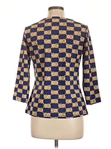 J. McLaughlin 3/4 Sleeve Blouse (view 2)