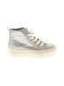 Old Navy Metallic Silver Sneakers Size 12 (kids) - photo 1