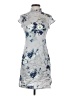 Assorted Brands Print Silver Cocktail Dress Size S (estimated) - photo 1