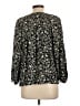 Old Navy 100% Rayon Black 3/4 Sleeve Blouse Size Lg Petite - photo 2