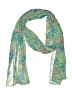 Asha 100% Polyester Floral Green Scarf One size - photo 1
