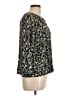 Old Navy 100% Rayon Black 3/4 Sleeve Blouse Size Lg Petite - photo 4