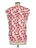 Fun2Fun 100% Polyester Red Short Sleeve Blouse Size L - photo 2