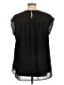 DR2 100% Polyester Black Sleeveless Blouse Size L - photo 2