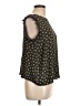 Ann Taylor LOFT 100% Polyester Brown Sleeveless Blouse Size L (petite) - photo 4