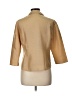 Amanda Smith Tan 3/4 Sleeve Button-Down Shirt Size L (estimated) - photo 2