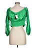 AFRM Green 3/4 Sleeve Blouse Size L - photo 2