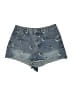 Forever 21 Stars Blue Denim Shorts Size 28 waist - photo 1