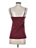 Halogen 100% Cotton Burgundy Tank Top Size S - photo 2