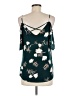 Kaileigh Teal 3/4 Sleeve Blouse Size M - photo 2