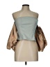 SIMONETT Tan 3/4 Sleeve Blouse Size L - photo 1
