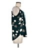 Kaileigh Teal 3/4 Sleeve Blouse Size M - photo 4