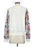 Porridge Floral White Sweatshirt Size S - photo 2