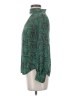 Trina Turk 100% Polyester Chevron-herringbone Green Long Sleeve Blouse Size XS - photo 5
