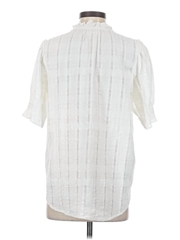 Apiece Apart Short Sleeve Blouse (view 2)