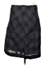 Brooks Brothers 100% Wool Argyle Black Wool Skirt Size 4 - photo 2