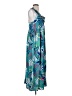 Gibson Look 100% Polyester Tropical Blue Casual Dress Size S - photo 4
