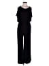 BB Dakota Solid Black Jumpsuit Size L - photo 1