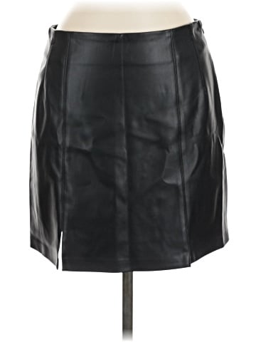 Topshop Faux Leather Skirt (view 1)