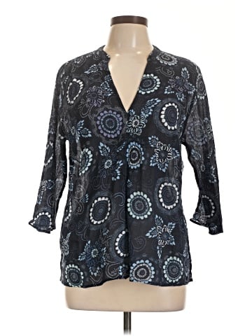 Eddie Bauer 3/4 Sleeve Blouse (view 1)