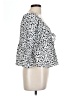 Time After Time 100% Polyester Silver 3/4 Sleeve Blouse Size L - photo 4