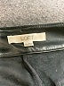 Ann Taylor LOFT 100% Polyester Metallic Black Shorts Size 14 - photo 3
