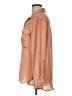 DKNY 100% Polyester Orange Long Sleeve Blouse Size L - photo 5